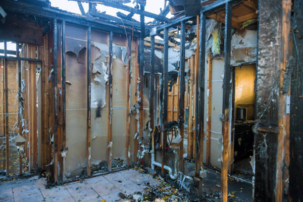 Professional Fire Damage Removal technician working in Richmond, TX